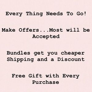 Everything Needs To Go!